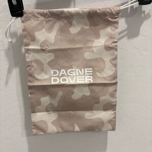 Dagne Dover camo drawstring dustbag